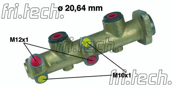 FRI.TECH. Peapiduri silinder PF122