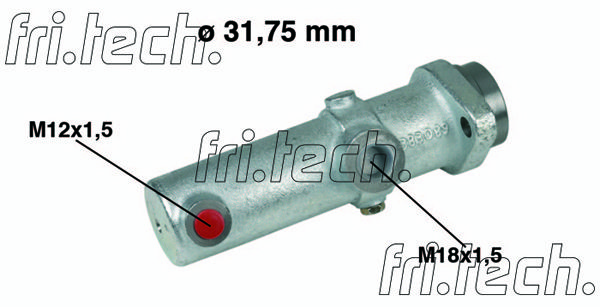 FRI.TECH. Главный тормозной цилиндр PF135