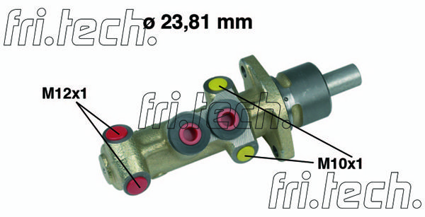 FRI.TECH. Главный тормозной цилиндр PF192