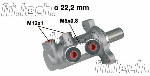 FRI.TECH. Главный тормозной цилиндр PF240