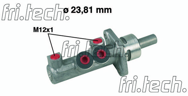 FRI.TECH. Peapiduri silinder PF285