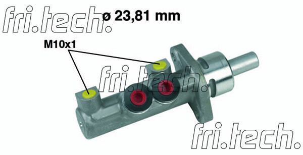 FRI.TECH. Peapiduri silinder PF311