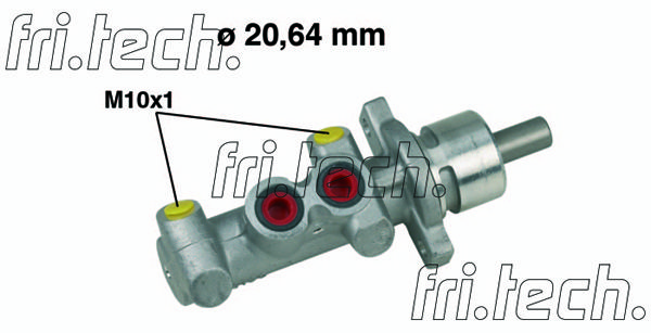 FRI.TECH. Главный тормозной цилиндр PF381