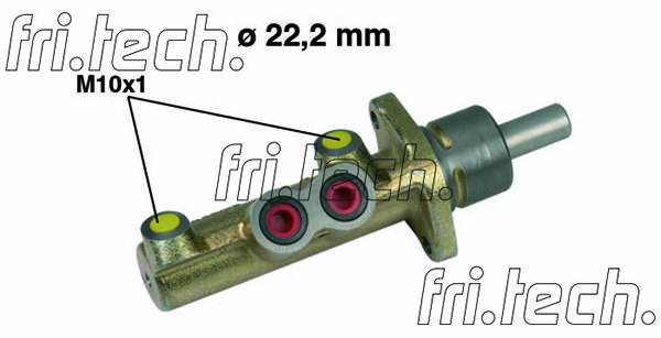 FRI.TECH. Главный тормозной цилиндр PF385