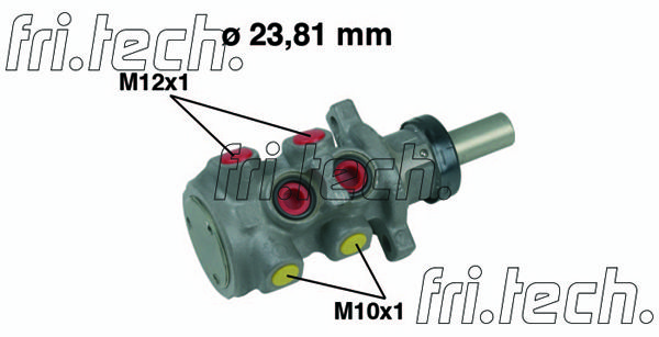 FRI.TECH. Главный тормозной цилиндр PF479