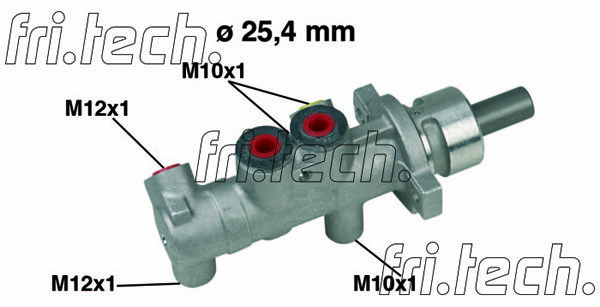 FRI.TECH. Главный тормозной цилиндр PF502