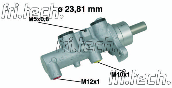 FRI.TECH. Главный тормозной цилиндр PF537