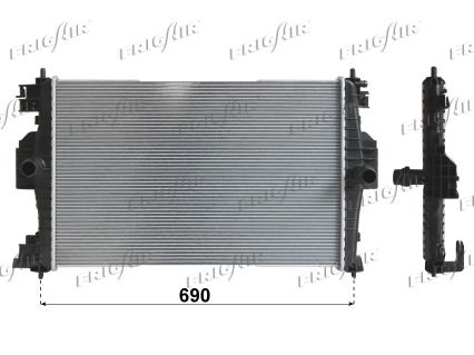 FRIGAIR Radiaator,mootorijahutus 0103.3082