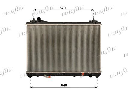 FRIGAIR Radiaator,mootorijahutus 0114.3043