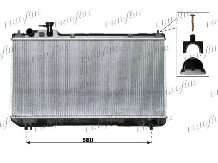 FRIGAIR Radiaator,mootorijahutus 0115.3096