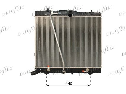 FRIGAIR Радиатор, охлаждение двигателя 0115.3151