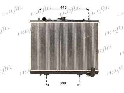 FRIGAIR Radiaator,mootorijahutus 0116.3034