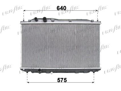 FRIGAIR Radiaator,mootorijahutus 0119.3025