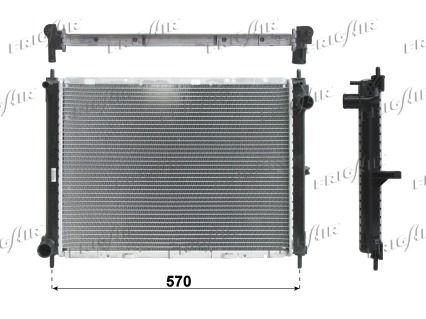 FRIGAIR Radiaator,mootorijahutus 0121.3024