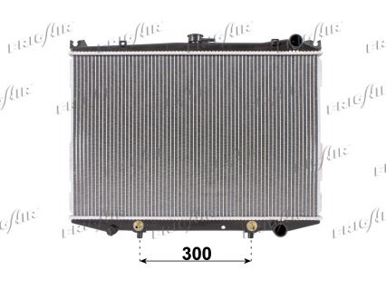 FRIGAIR Радиатор, охлаждение двигателя 0121.3054