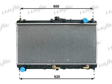 FRIGAIR Radiaator,mootorijahutus 0127.3005