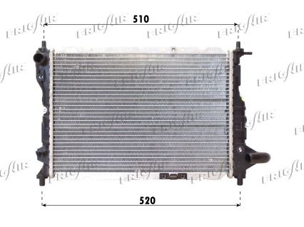 FRIGAIR Radiaator,mootorijahutus 0131.3024