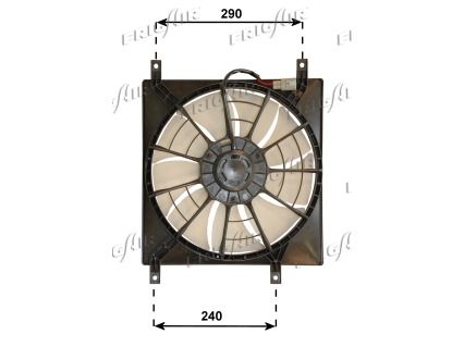 FRIGAIR Ventilaator,mootorijahutus 0504.2041