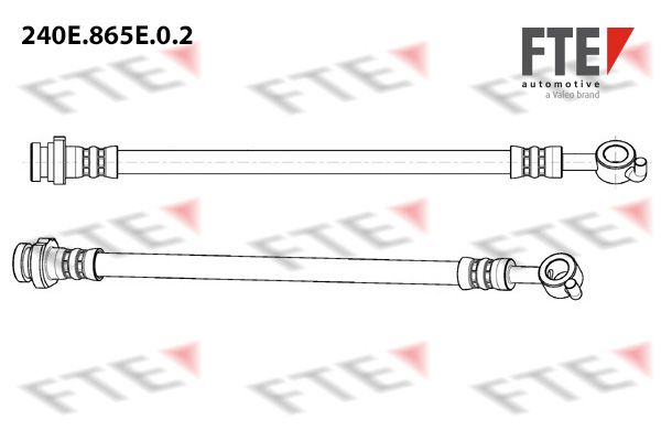 FTE Тормозной шланг 240E.865E.0.2