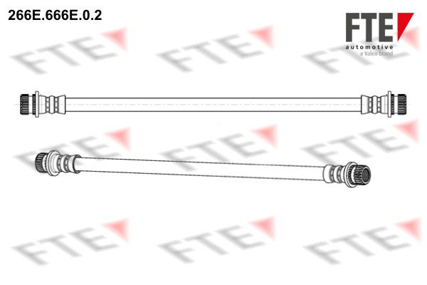 FTE Pidurivoolik 266E.666E.0.2