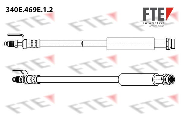 FTE Тормозной шланг 340E.469E.1.2