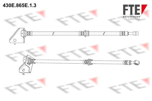 FTE Тормозной шланг 430E.865E.1.3