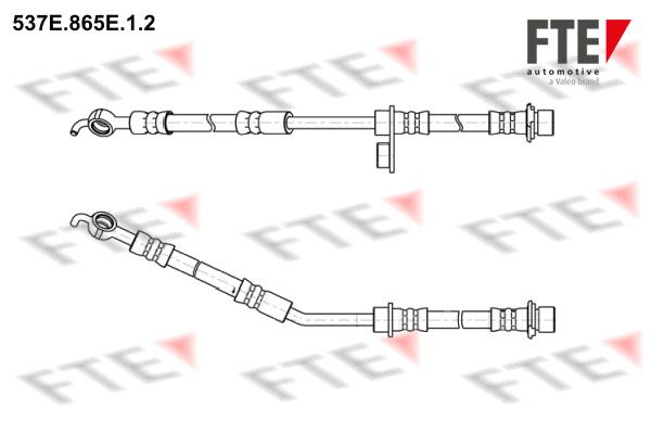 FTE Тормозной шланг 537E.865E.1.2