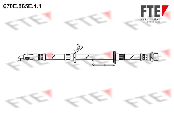 FTE Pidurivoolik 670E.865E.1.1