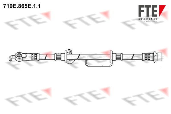 FTE Тормозной шланг 719E.865E.1.1