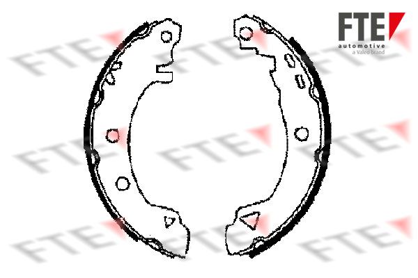 FTE Piduriklotside komplekt 9100014