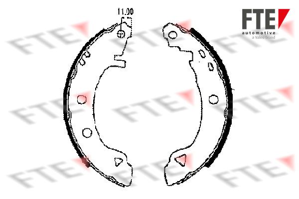 FTE Piduriklotside komplekt 9100016