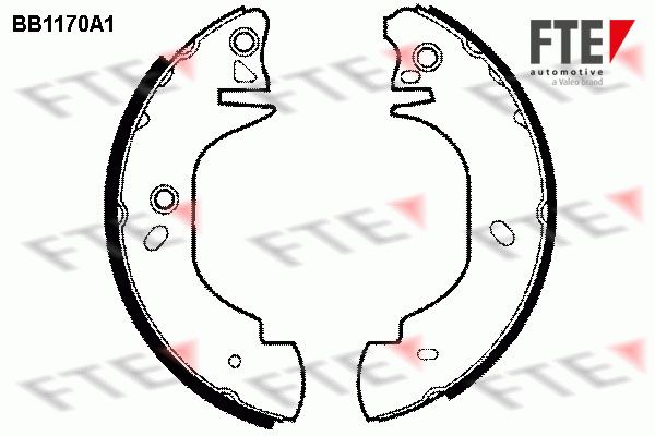 FTE Piduriklotside komplekt 9100035