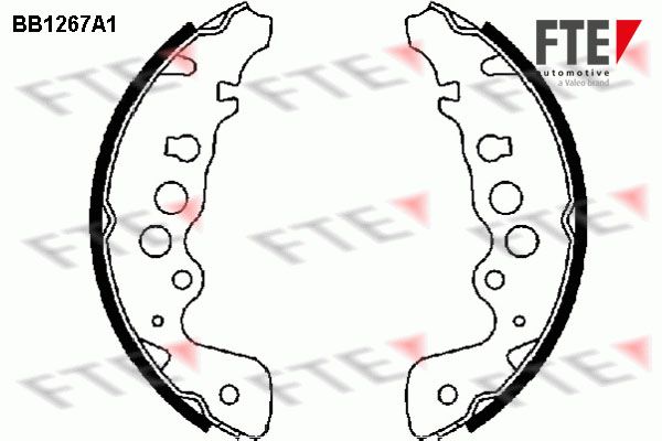 FTE Комплект тормозных колодок 9100058