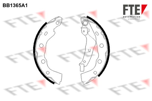 FTE Комплект тормозных колодок 9100112