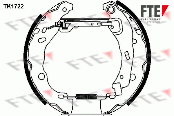 FTE Piduriklotside komplekt 9110007