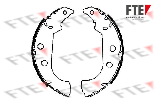 FTE Piduriklotside komplekt BB1108A1