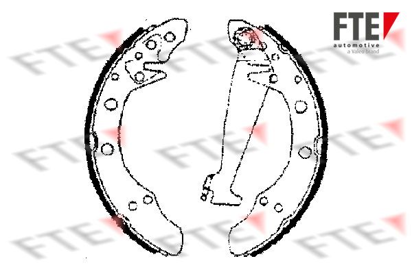 FTE Piduriklotside komplekt BB1132A1