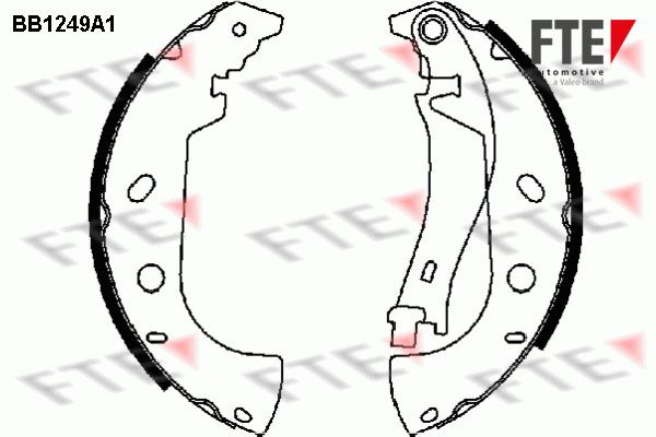 FTE Piduriklotside komplekt BB1249A1