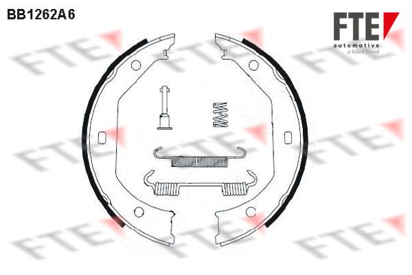 FTE Piduriklotside komplekt,seisupidur BB1262A6