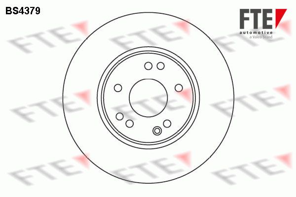 FTE Тормозной диск BS4379