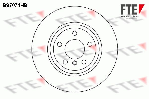 FTE Тормозной диск BS7071HB