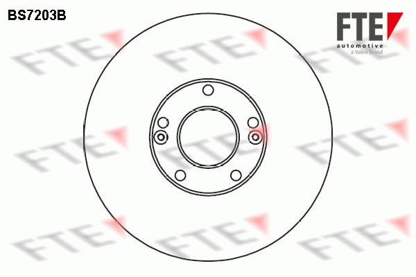 FTE Тормозной диск BS7203B