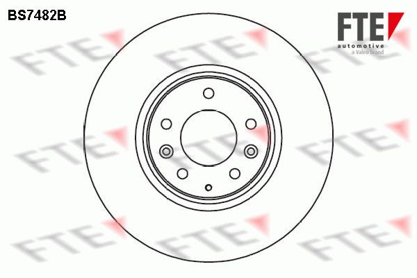 FTE Тормозной диск BS7482B