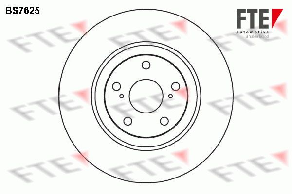 FTE Тормозной диск BS7625