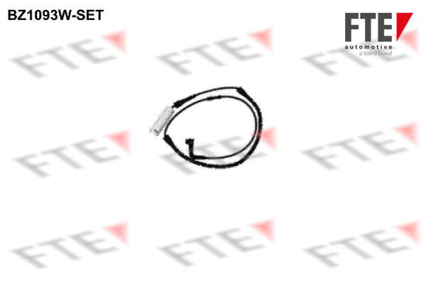 FTE Сигнализатор, износ тормозных колодок BZ1093W-SET