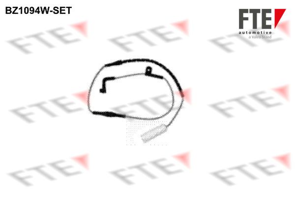 FTE Сигнализатор, износ тормозных колодок BZ1094W-SET