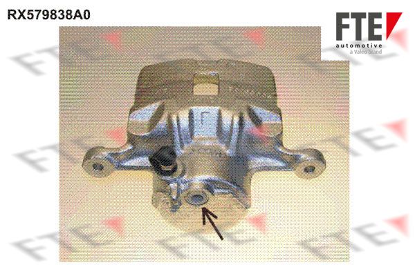 FTE Тормозной суппорт RX579838A0