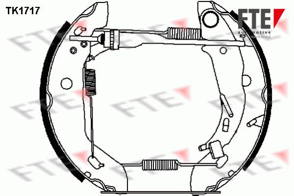 FTE Piduriklotside komplekt TK1717