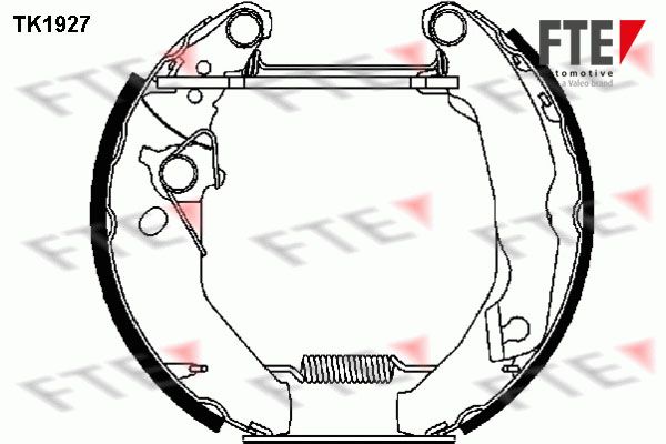 FTE Piduriklotside komplekt TK1927