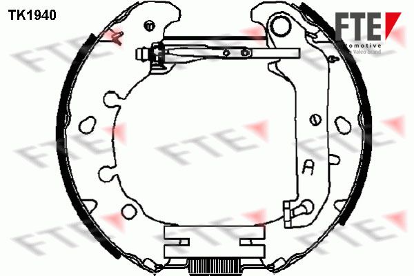 FTE Piduriklotside komplekt TK1940